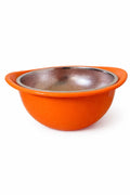 Dual Kitchen Bowl with Integrated Stainless-Steel Strainer (Large)