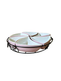 Serving Bowl Set with Stand