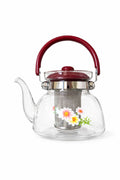 Glass Teapot with Stainless Steel Infuser